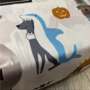 Cynthia Rowley Shark Dog Twin Bed Sheets - Blue and Gray